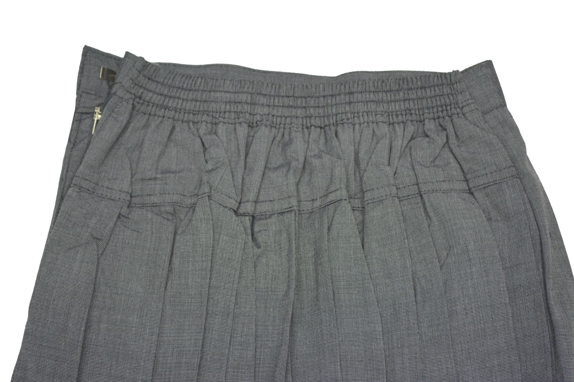 Light Grey Structured Skirt