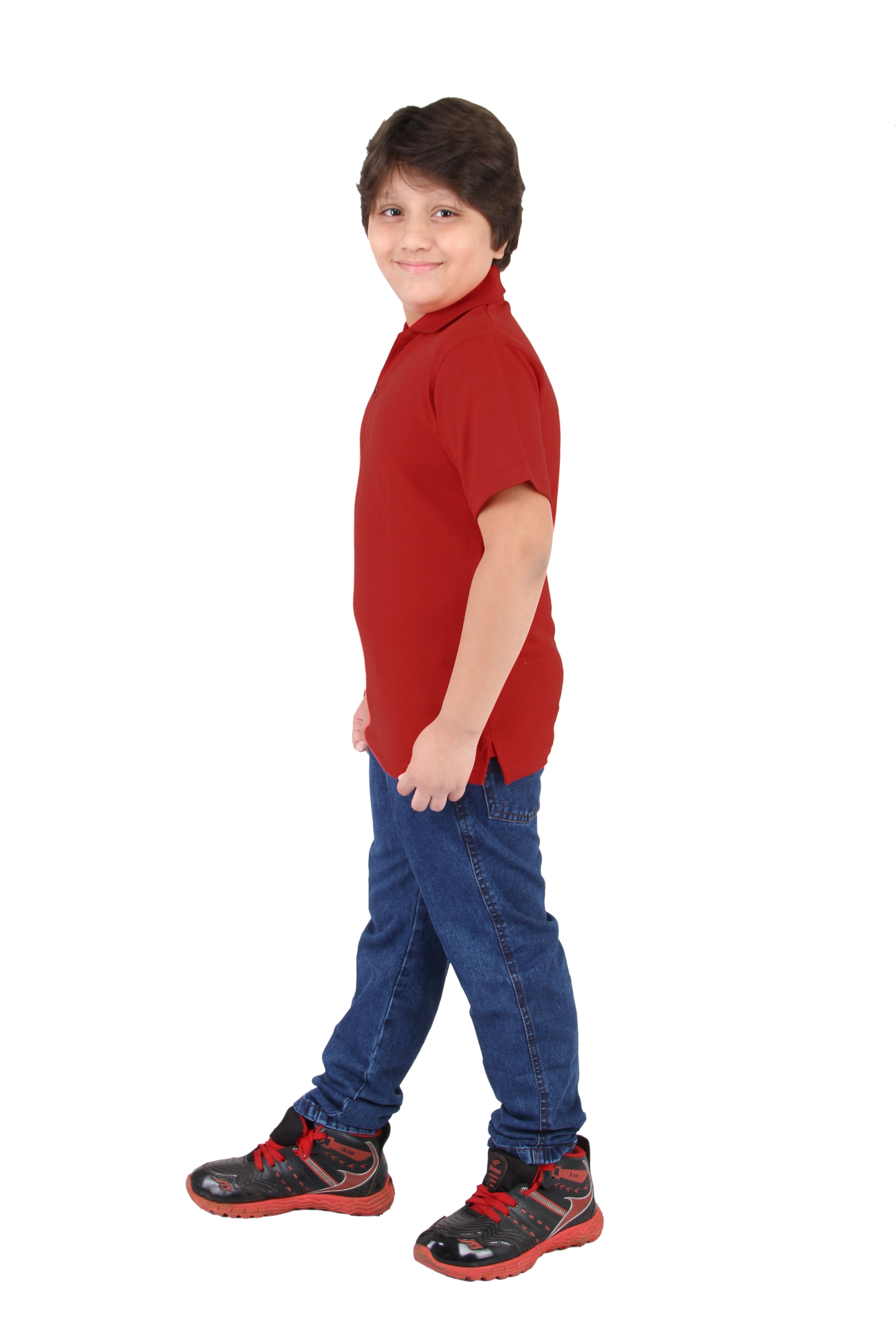 Red Collar T-Shirts
