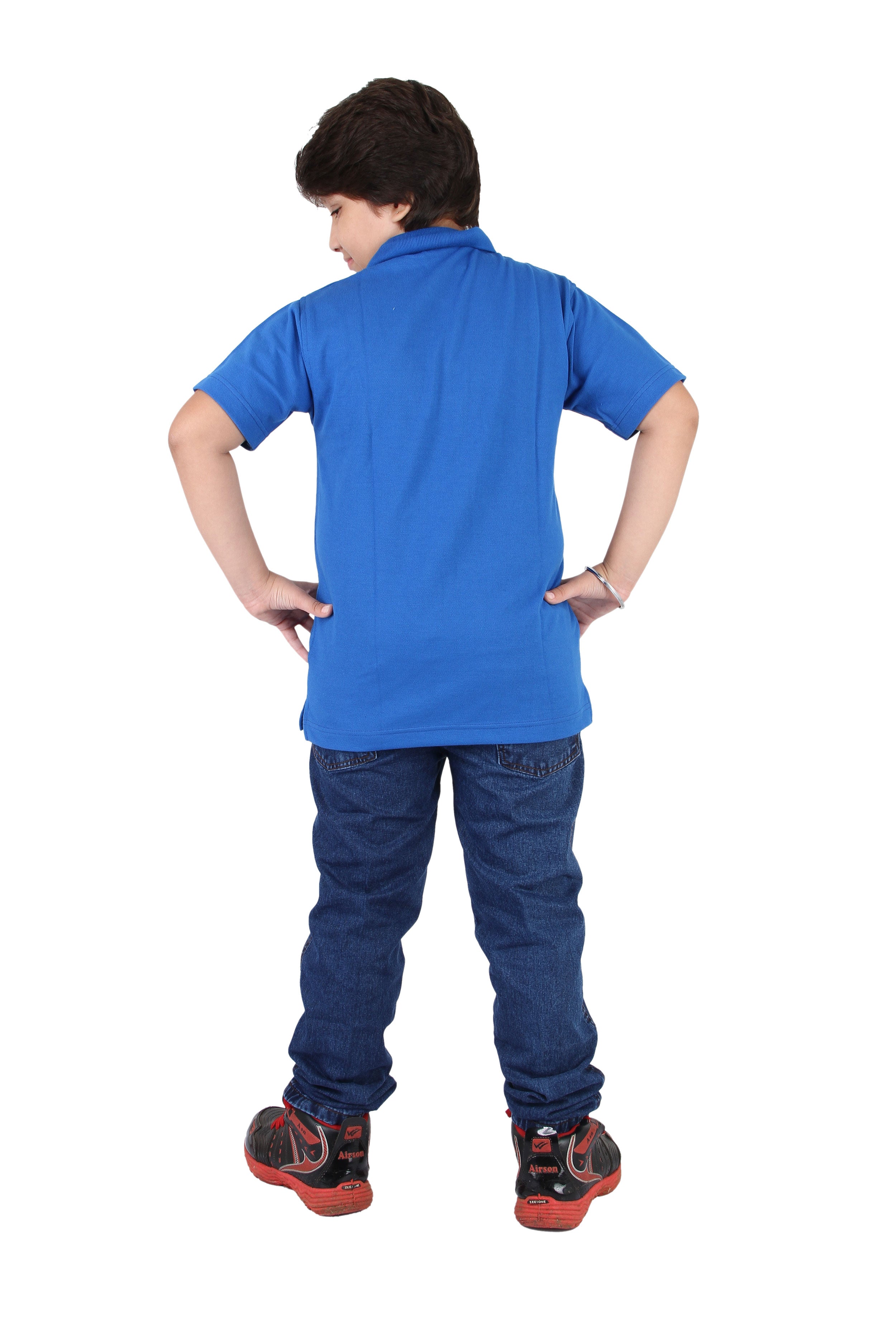Royal Blue Collar T-Shirt