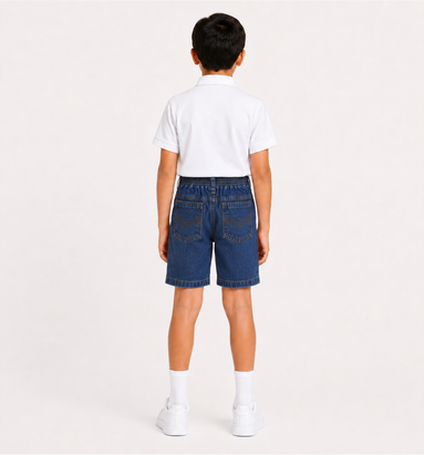 Denim Uniform Shorts