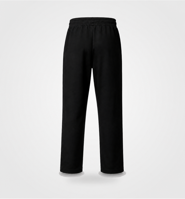 Black Uniform Track Pants