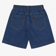 Denim Uniform Shorts
