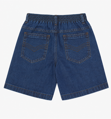 Denim Uniform Shorts