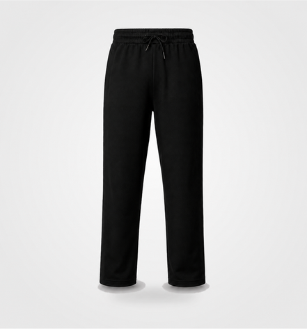 Black Uniform Track Pants