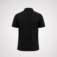 Black Polo Uniform T-Shirt