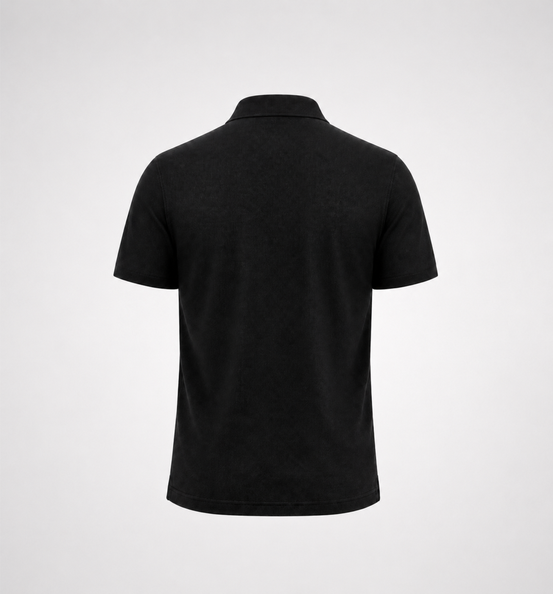 Black Polo Uniform T-Shirt