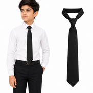 Classic Black School Uniform Tie