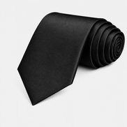 Classic Black School Uniform Tie