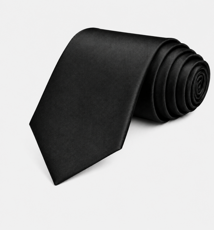 Classic Black School Uniform Tie