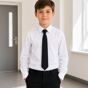 Classic Black School Uniform Tie