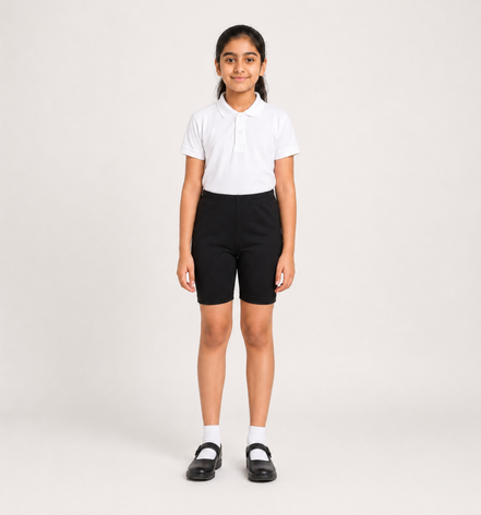 Black Uniform Cycling Shorts