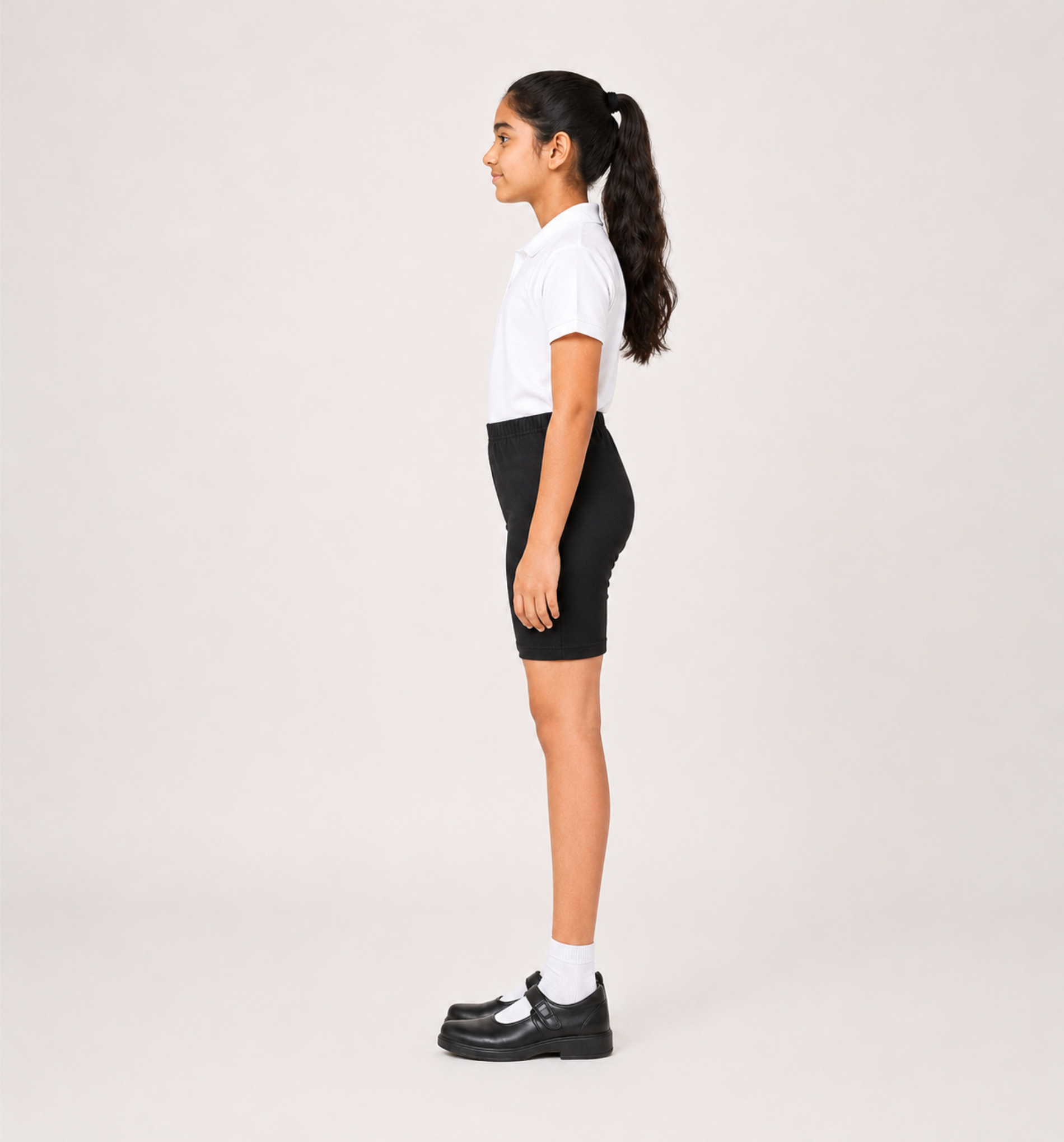 Black Uniform Cycling Shorts