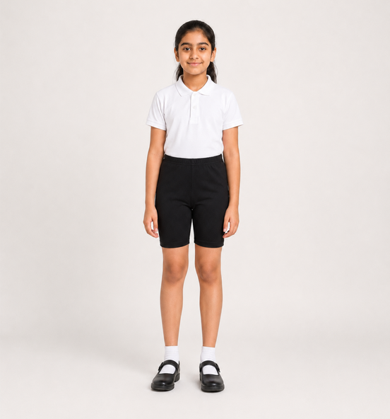 Black Uniform Cycling Shorts