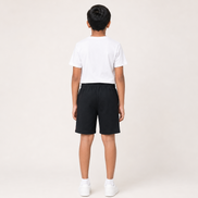 Boys Knit Shorts with Piping