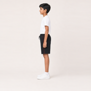Boys Knit Shorts with Piping