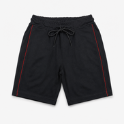 Boys Knit Shorts with Piping