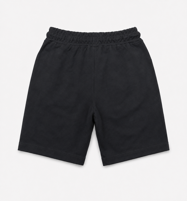 Boys Knit Shorts with Piping