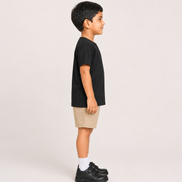 KG Black Round-Neck Uniform T-Shirt