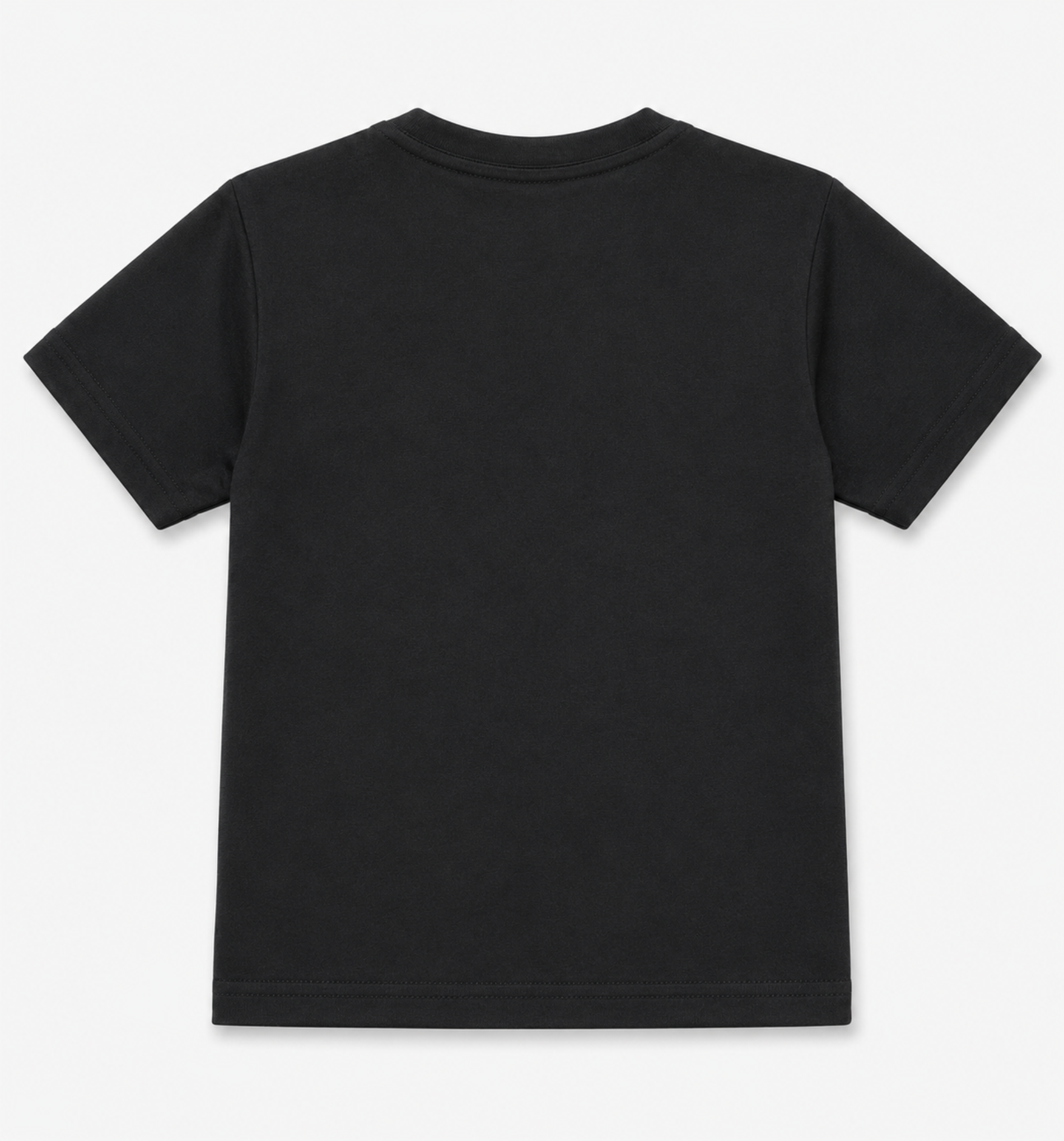 KG Black Round-Neck Uniform T-Shirt