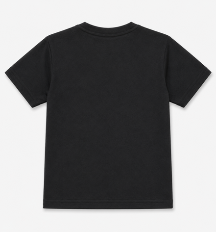 KG Black Round-Neck Uniform T-Shirt