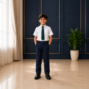 Bottle Green Pre-Tied School Uniform Tie