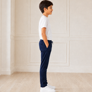 Navy blue Uniform Track Pants