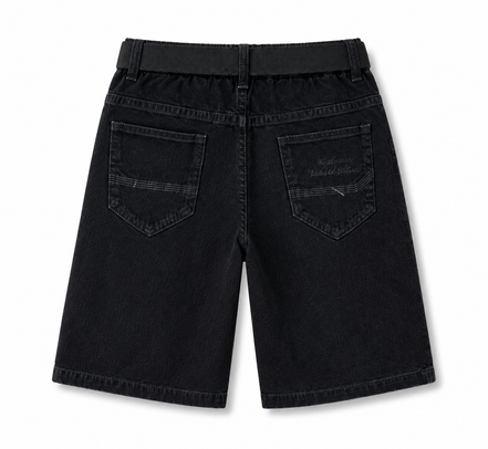 Fashion Denim Bermuda Shorts for Boys
