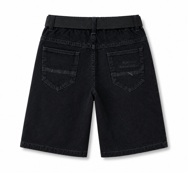 Fashion Denim Bermuda Shorts for Boys