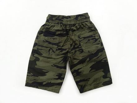 Summer Capri Shorts for Kids - Green