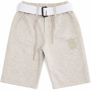Summer Capri Shorts for Kids - Beige