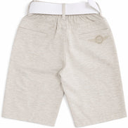Summer Capri Shorts for Kids - Beige