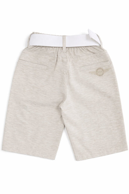 Summer Capri Shorts for Kids - Beige