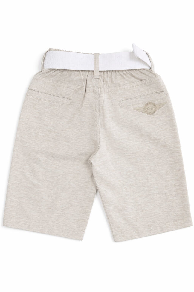 Summer Capri Shorts for Kids - Beige