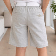 Summer Capri Shorts for Kids - Pista Green