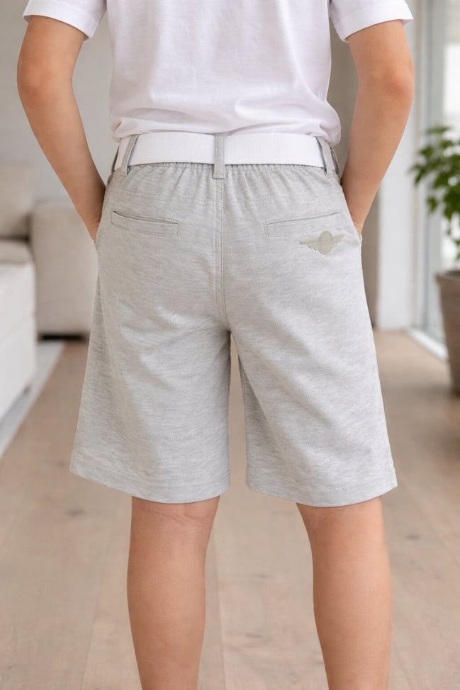 Summer Capri Shorts for Kids - Pista Green