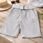 Summer Capri Shorts for Kids - Pista Green