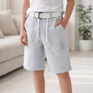 Summer Capri Shorts for Kids - Sky Blue