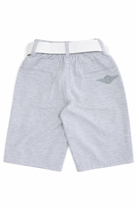 Summer Capri Shorts for Kids - Sky Blue