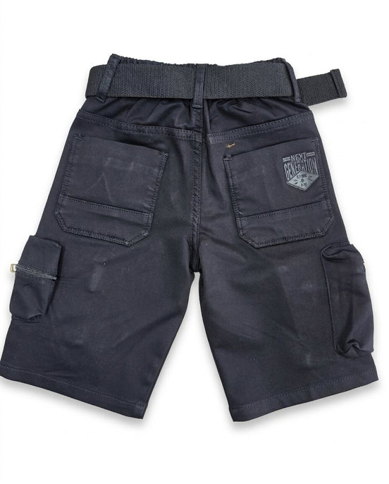 Summer Capri Shorts for Kids - Black
