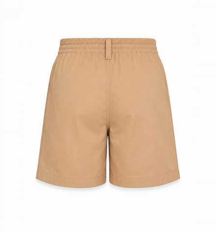Sandy Brown School Uniform Shorts