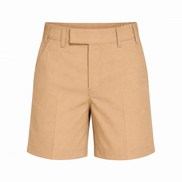 Sandy Brown School Uniform Shorts
