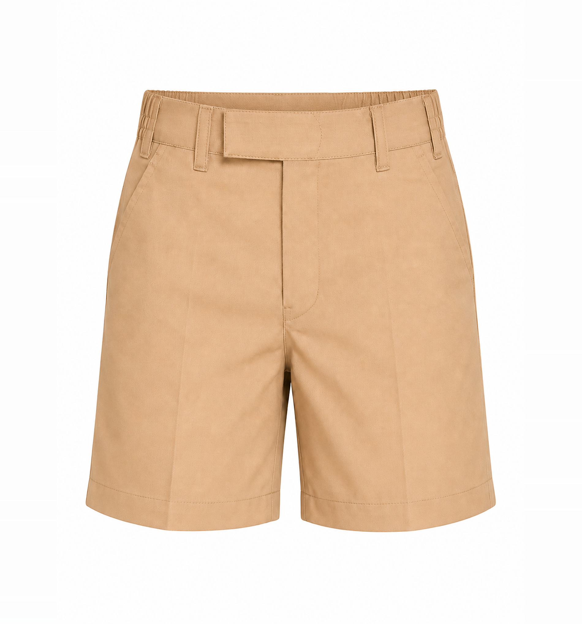 Sandy Brown School Uniform Shorts