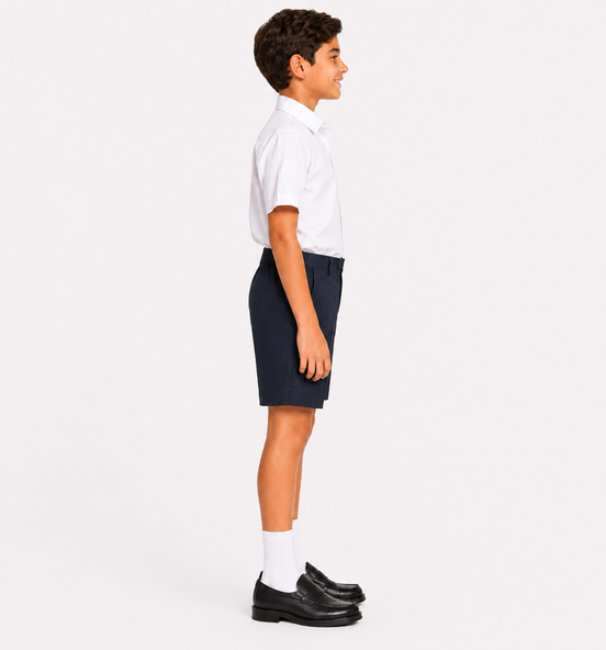 Dark Navy School Uniform Shorts