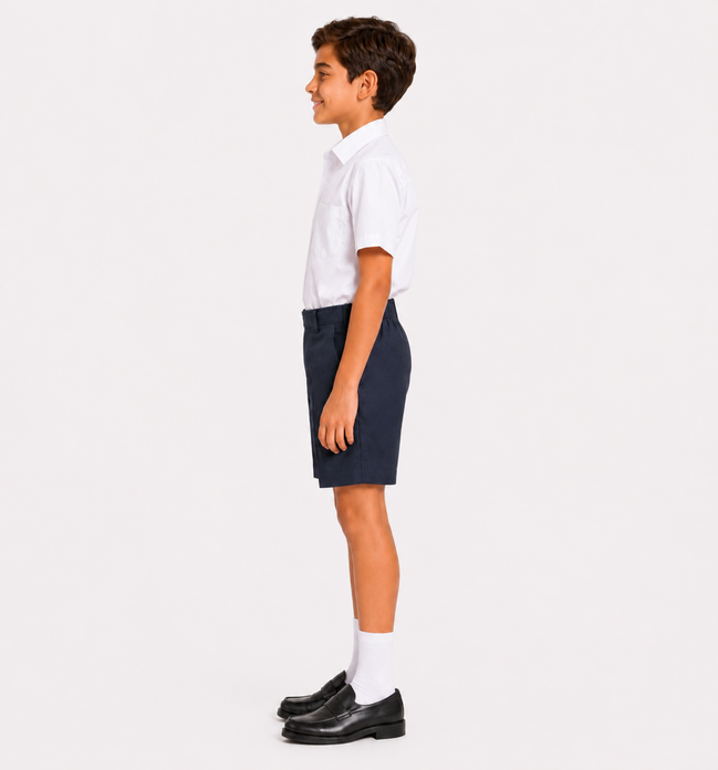 Dark Navy School Uniform Shorts
