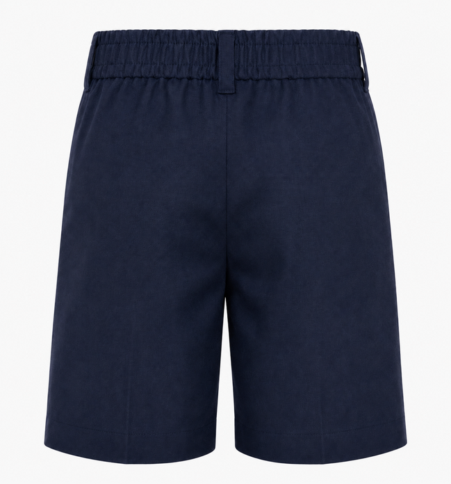 Dark Navy School Uniform Shorts