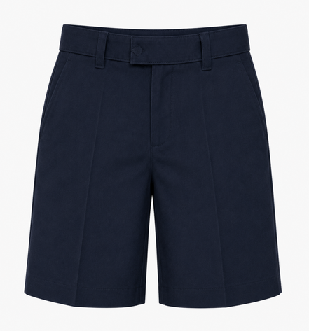 Dark Navy School Uniform Shorts