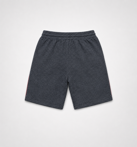 Boys Knit Shorts with Piping