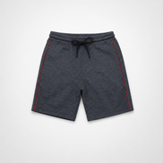 Boys Knit Shorts with Piping