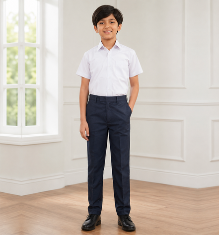 Dark Navy School Uniform Trousers