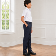 Dark Navy School Uniform Trousers